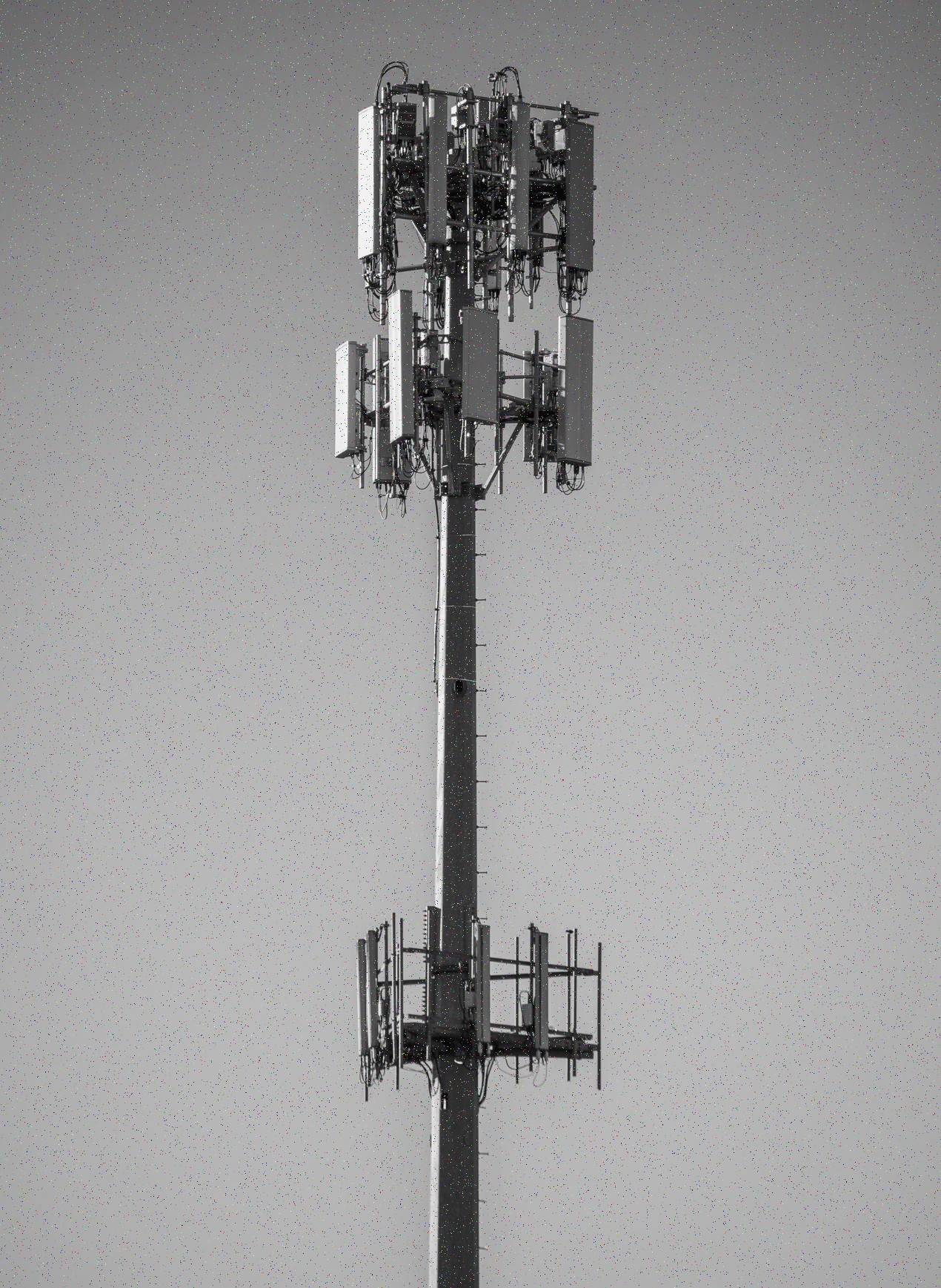 Team using mobile internet